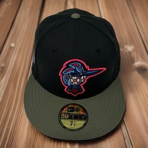 New Era 59FIFTY Fayetteville Woodpeckers Guerreros Fitted Hat 7 1/4 Copa NWT